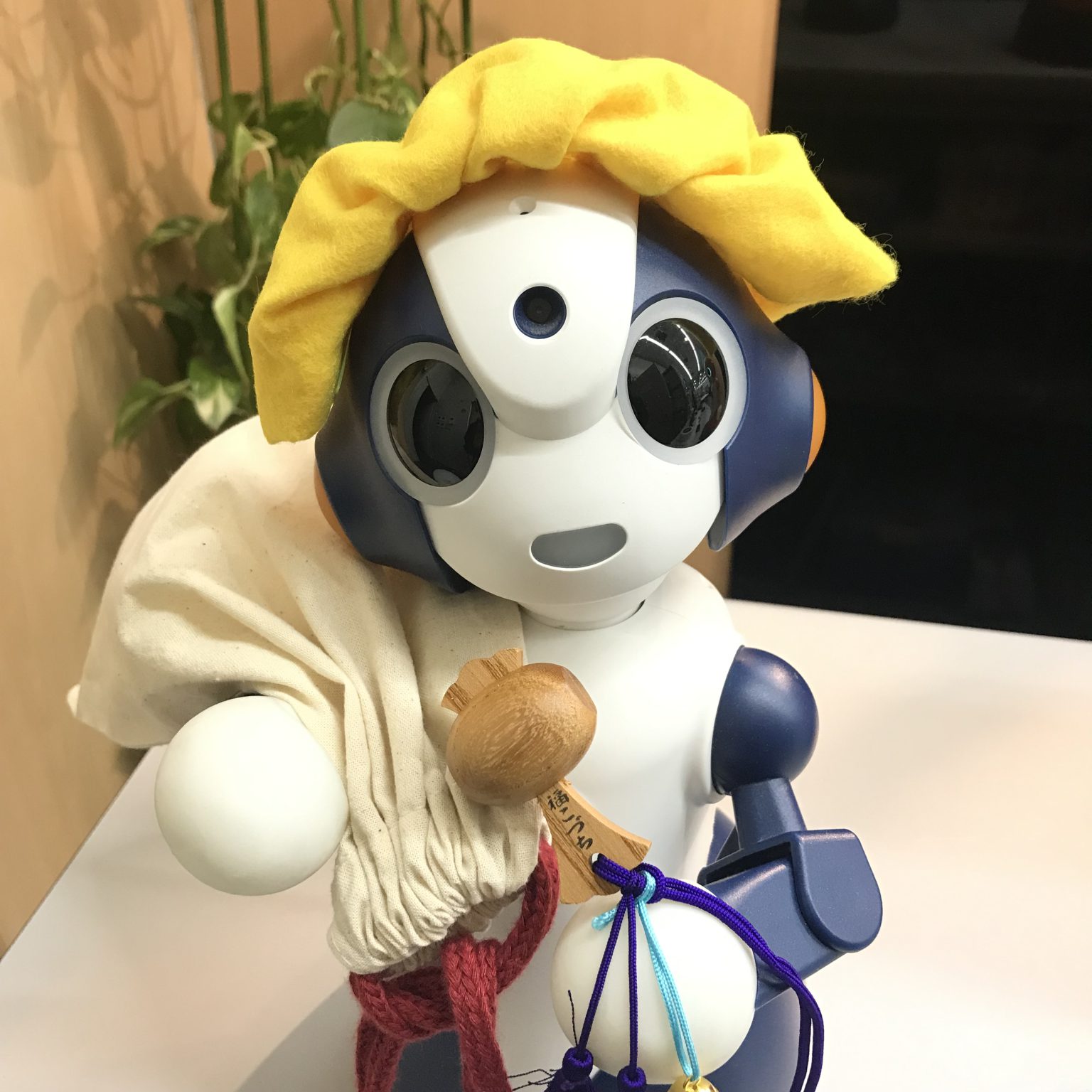 出雲大社ゆかりの縁起物を頂きました ｜ ロボット専門店のスタッフブログ ロボットとの共存