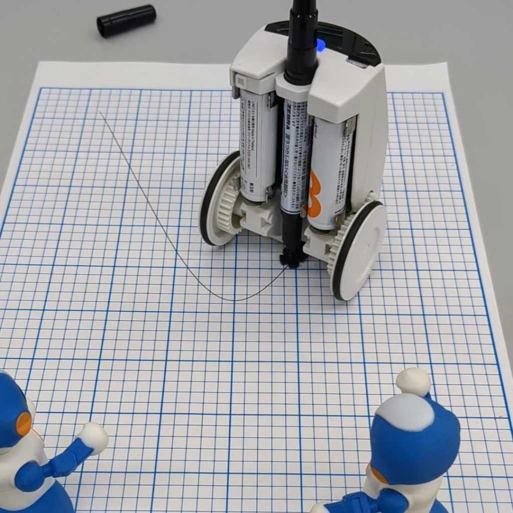 グラフを描くのはロボットでも人間でも意外と大変だったりします。