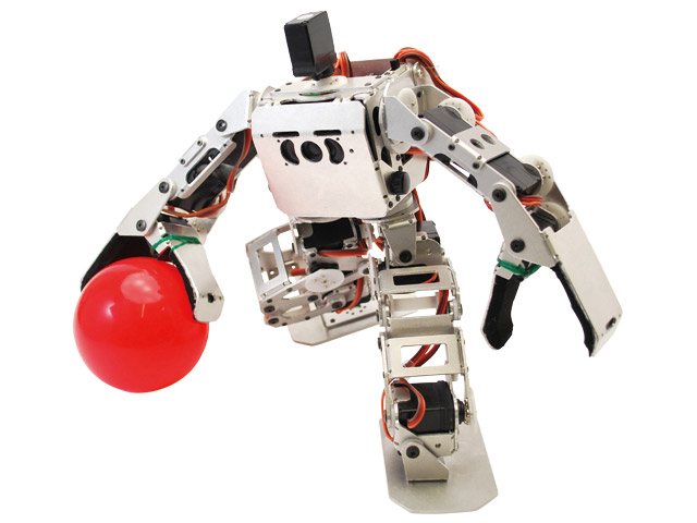 セット) 「はじめてのロボット工学」とRobovie-nano 、専用バッテリー+ 